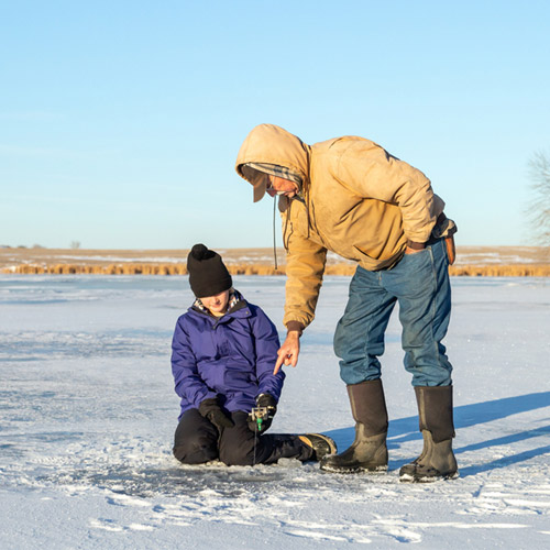 ICE FISHING FOR BEGINNERS