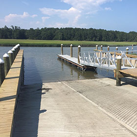 boat ramp