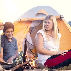 family camping 