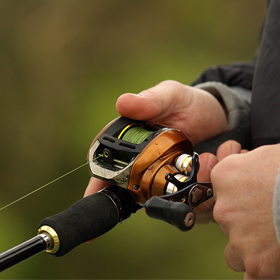 Doing a little Bass Fishing All Star Nano Rod & Pflueger President XT  Baitcast Reel 