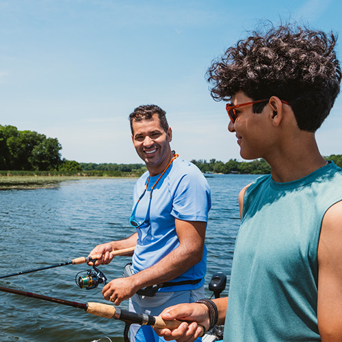 Types of fishing rods