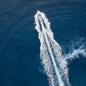 Boat on the water