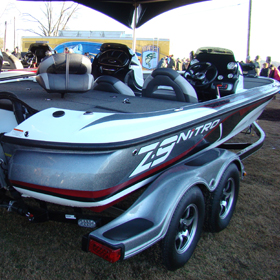 boat in a boat show