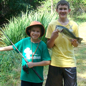 bothers sharing their fin fishing trips pictures