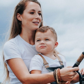 alexa penavega fishing with her son ocean