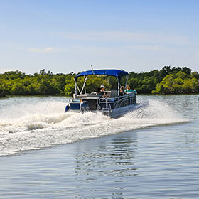 pontoon boat