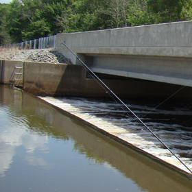 spillway fishing 