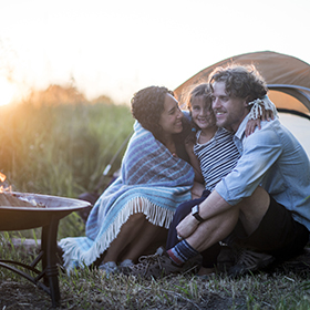 Family camping