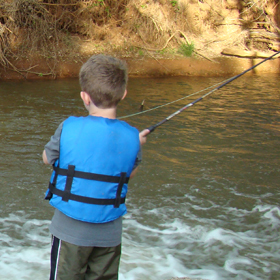 kind using one of the best beginner fly rods