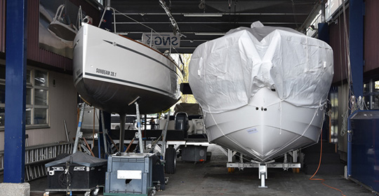 Winter Indoor Boat Storage - New England Auto & Boat Storage