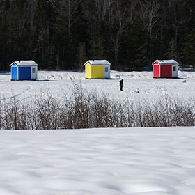 ice fishing resorts