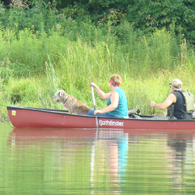 canoe family trip