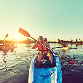 kayaking 