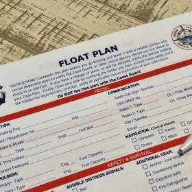 boat float plan form