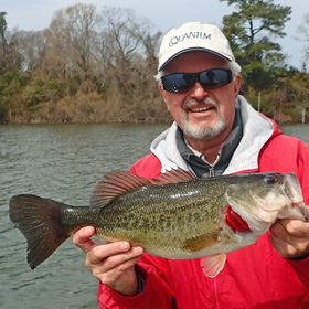 winter bass fishing