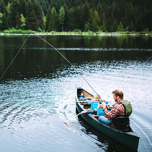 Fishing Basics on How to Fish from a Canoe 