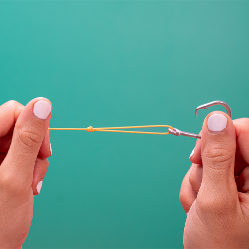 simple fishing knots how to tie